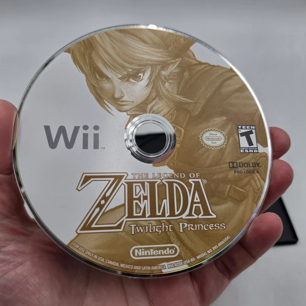 The Legend of Zelda: Twilight Princess (Nintendo Wii 2006) Disc Only Rvl-006 Usa